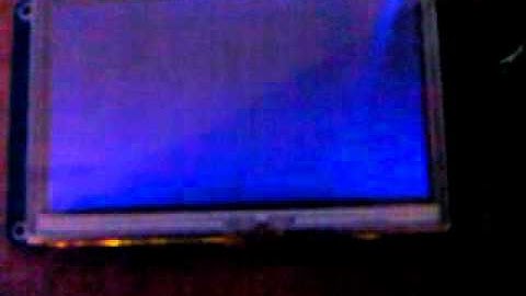 Chibios STM32F4DISCOVERY LCD first test