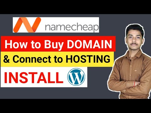 How to Buy Domain on NameCheap in 2021, Connect to Hosting & Install WordPress |SD