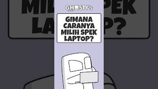 Milih spek laptop yang cocok gimana? #shorts