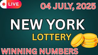 New York Midday Lottery Results For - 04 Jul, 2025 - Numbers - Win 4 - Take 5 - NY Lotto - Powerball