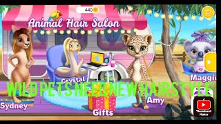 Playing Animal Hair Salon Australia//Wild Pets Need Hairstyle//Aatya's World screenshot 5