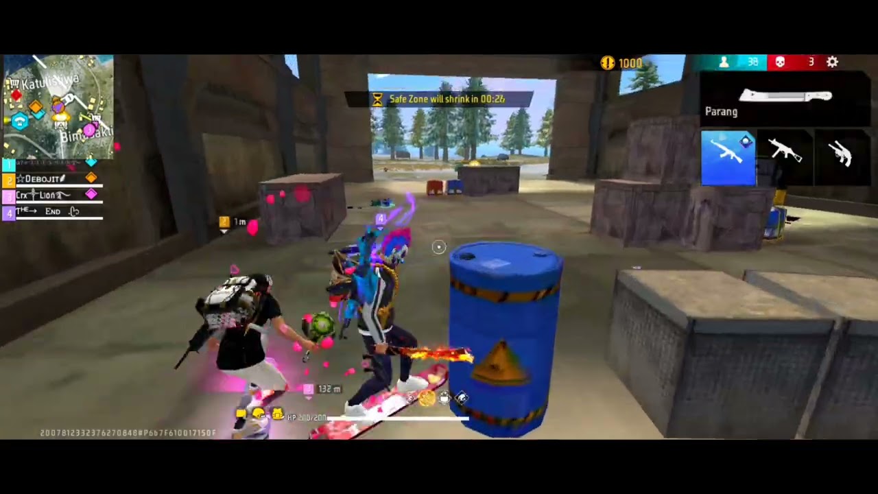 Free fire video br match game bhooya 