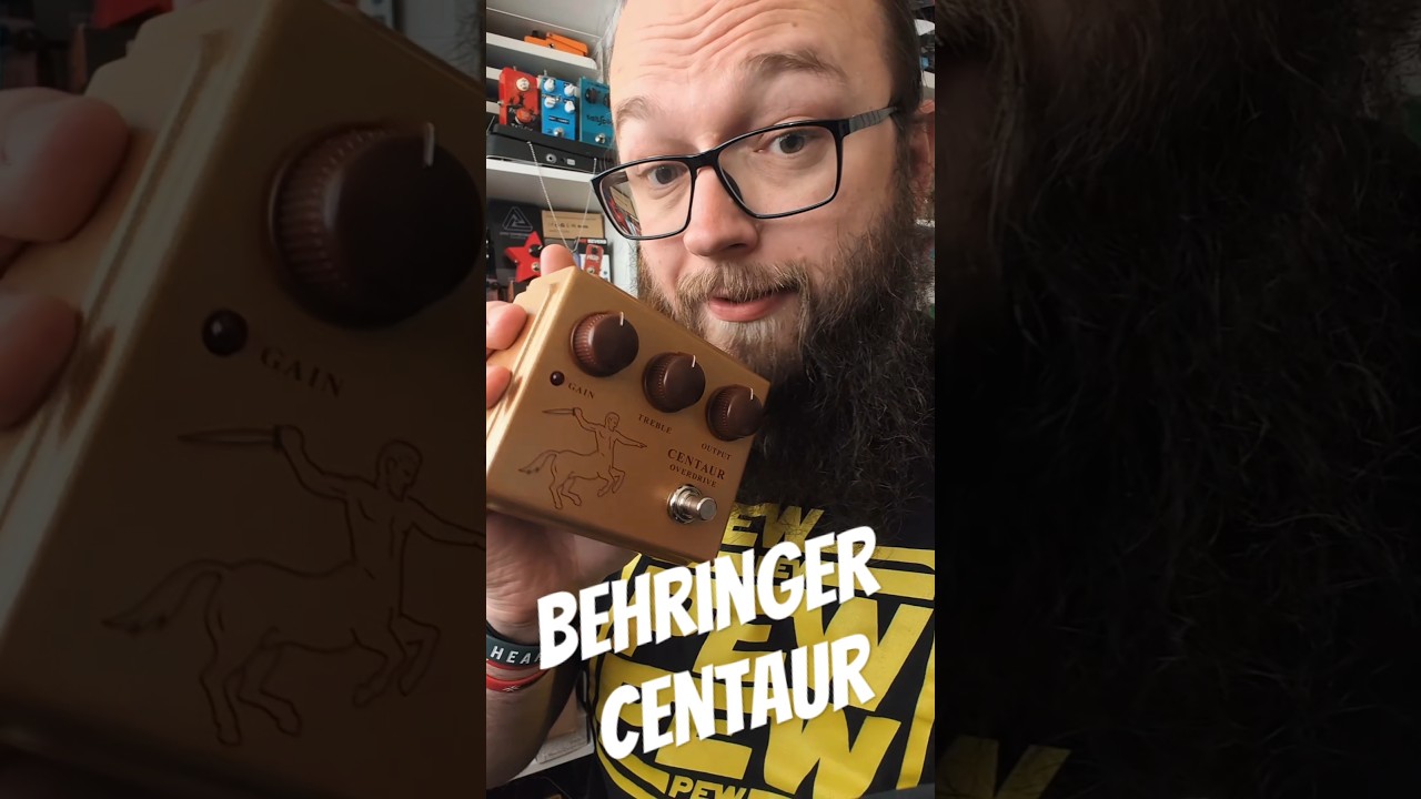 Behringer Centaur in 20 seconds! #behringer #centaur #klon - YouTube