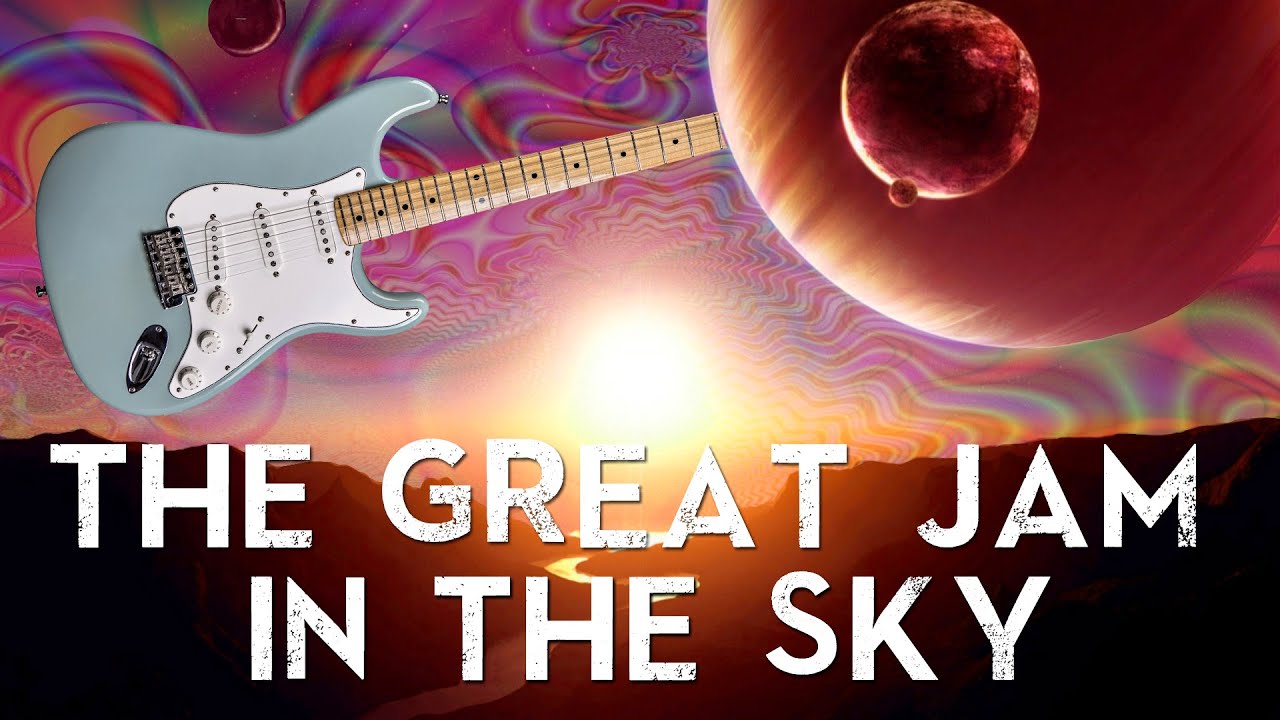 "The Great Jam In The Sky" Pink Floyd Style III Guitar Backing Tracks