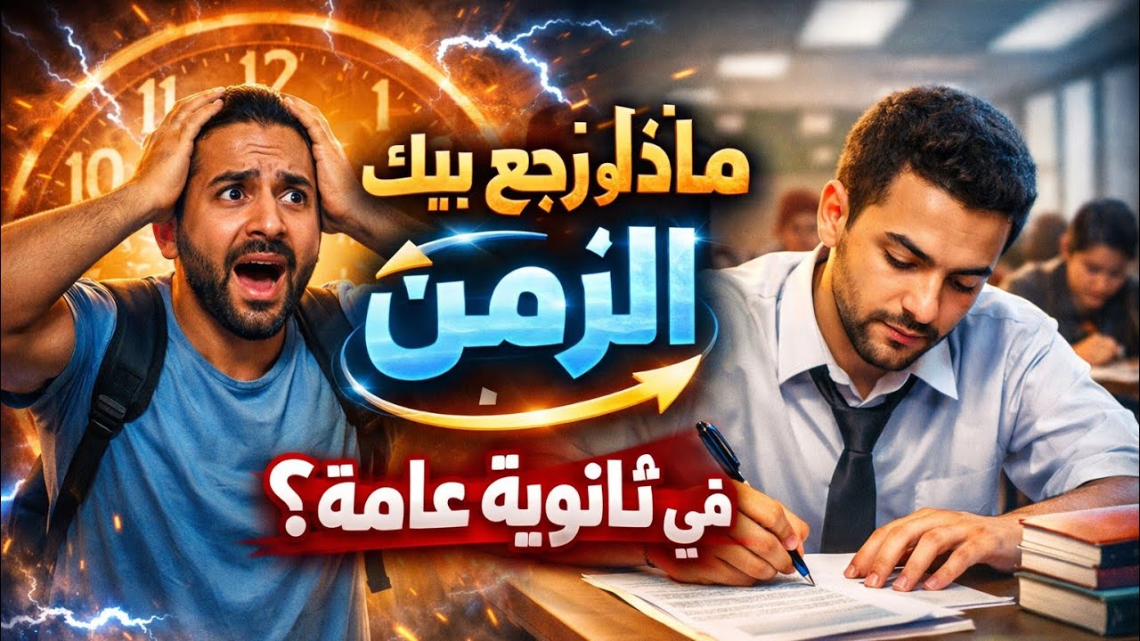 ماذا لو رجع بيك الزمن ف ثانوية عامة ⁉️ || اسمع قبل فوات الأوان 🕳️