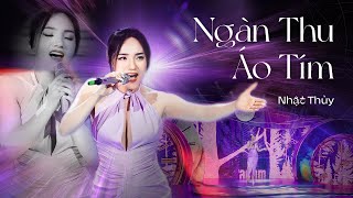 Video thumbnail of "NHẬT THỦY gây thương nhớ khi cover NGÀN THU ÁO TÍM nhạc xưa bất hủ | Giao Lộ Thời Gian"