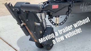 Trailer Valet XL review, Moving a 30 Ft Travel Trailer