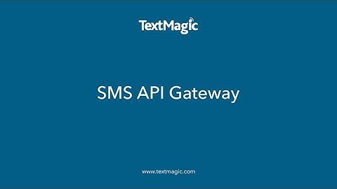 SMS API Gateway