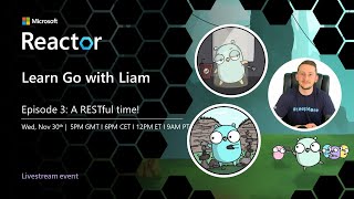 Learn Go with Liam EP3 – A RESTful time!