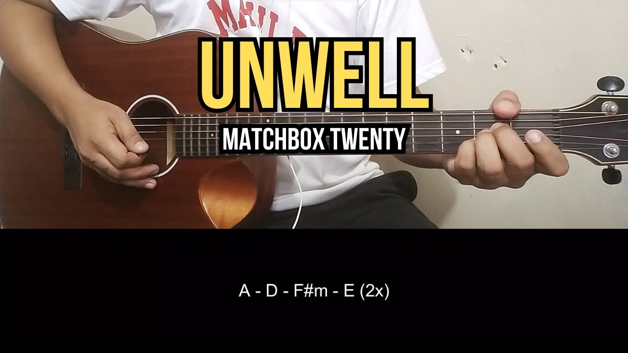 Unwell - Matchbox Twenty | Guitar Tutorial