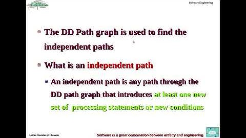 SE U5 Software Testing WB Testing Path Testing part2