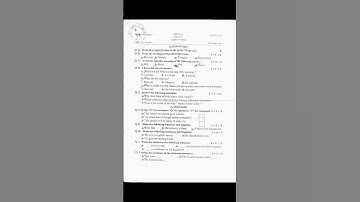 Class 4 English unit test 1 question paper 2023 | Nivedita Children