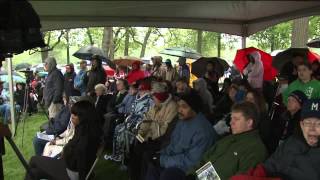 Wood Cemetery Memorial Day service