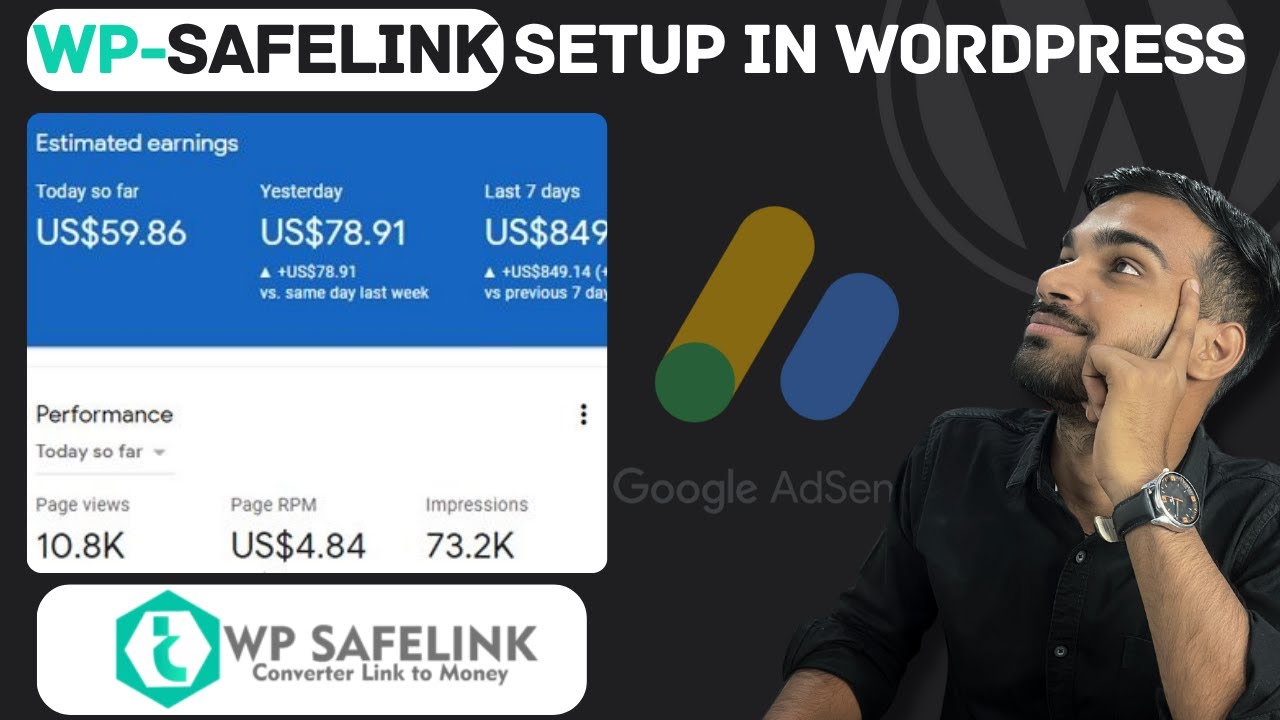 wpsafelink plugin complete setup in wordpress hindi 2024