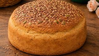 BROT 🍞 OHNE Mehl, Kneten oder Hefe! NUR Linsen und Wasser! Ich mache es jeden Morgen!