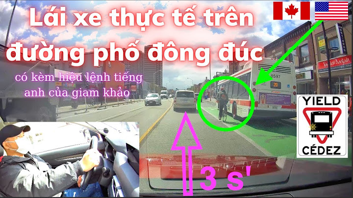 Bài thi liên hoàn lái xe tiếng anh là gì năm 2024