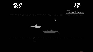 Arcade Game: Destroyer (1977 Atari) screenshot 4