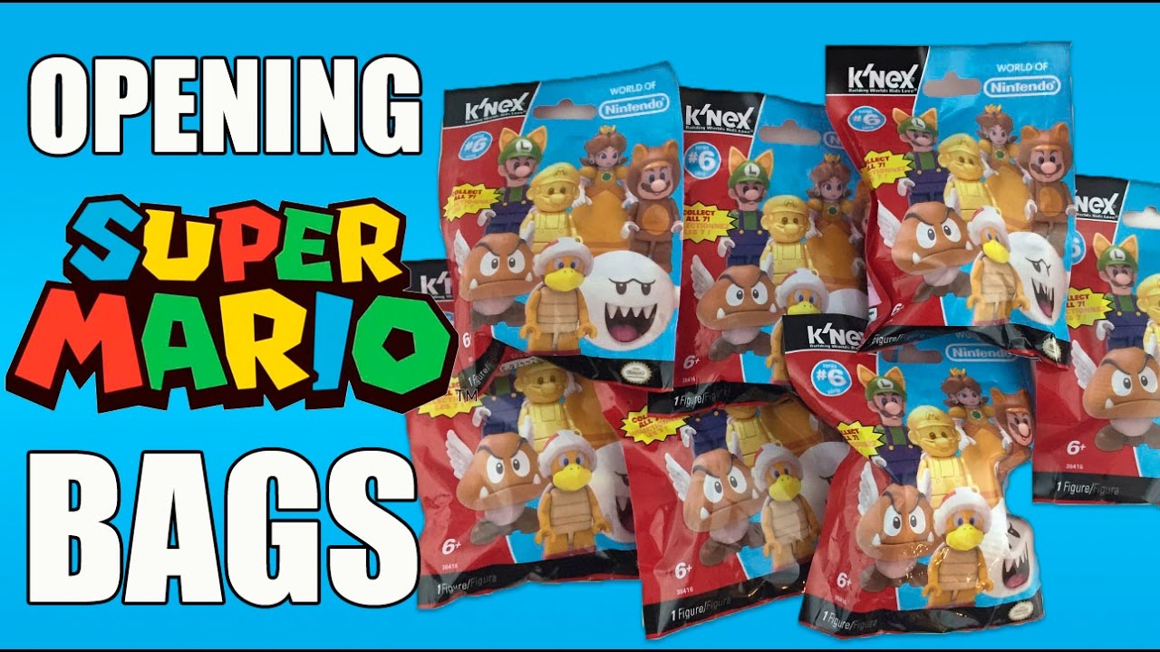 K'NEX Super Mario Series 6 Complete Collection With Codes ...