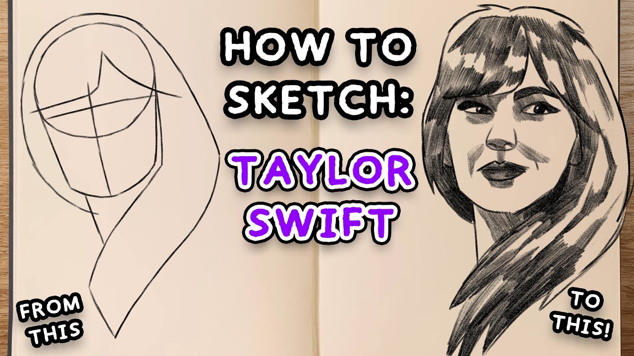 ChriSketch Drawing Art - Made a quick sketch of Taylor Swift