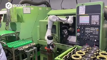 DOBOT CR5 Collaborative Robot Arm - Machine Loading and Unloading - Diatom