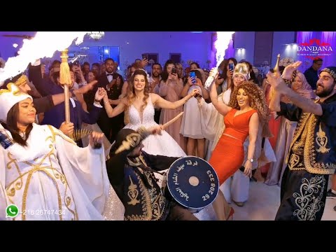 النجمة التونسية زهرة فارس ودبكة نار و جوتونسي ولا اروع صحبة مجموعة دندنة قرطاج