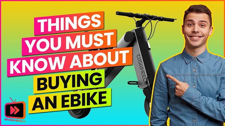 10 things to know before buying an ebike