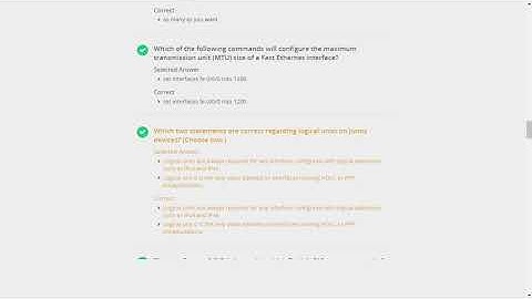 Juniper Networks | JNCIA Junos: Practice Test Two (2020)