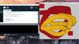 Famous Processing sketch: squares and circles Profile