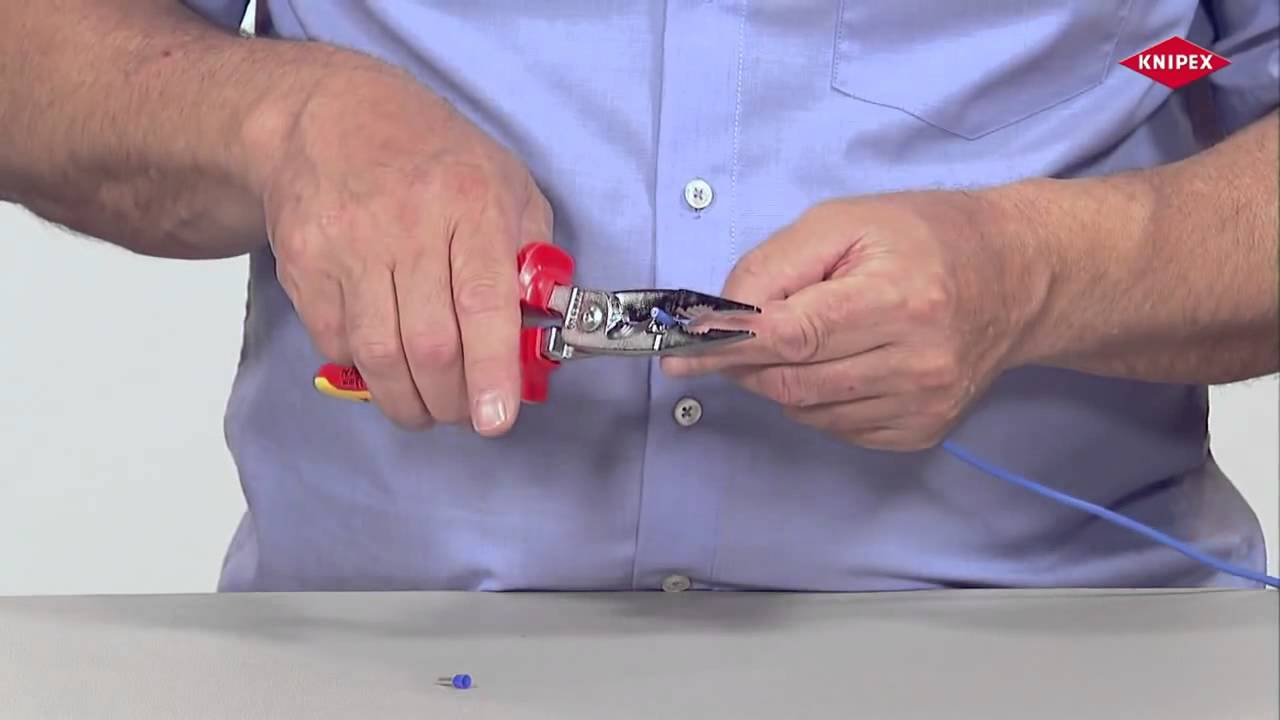 Плоскогубцы KNIPEX KN-1386200 - YouTube