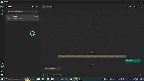 How to Star Message in WhatsApp on PC
