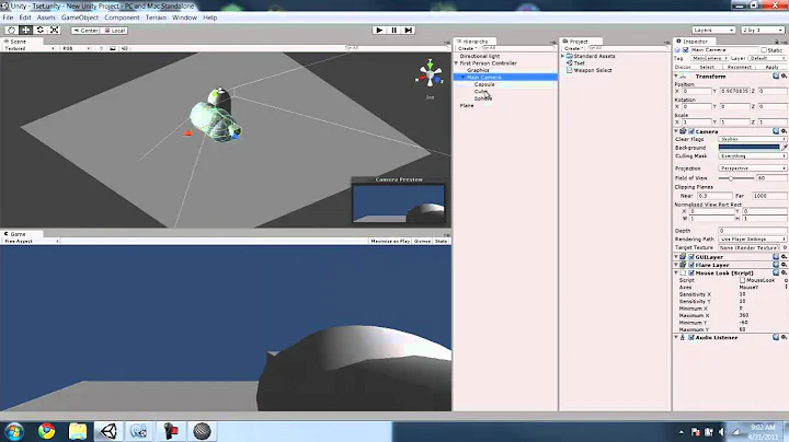 Unity3D Weapon Change Tutorial Part 1