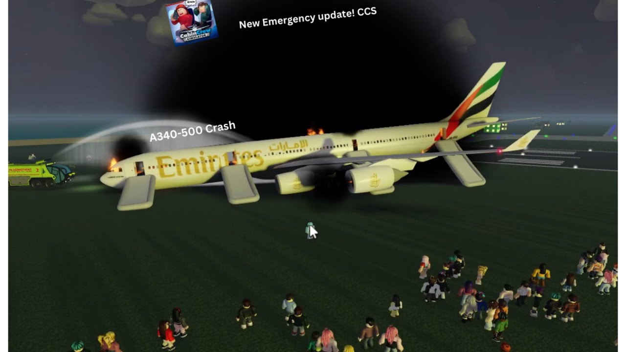 Cabin crew simulator- A340-500 gear failure (New emergency)
