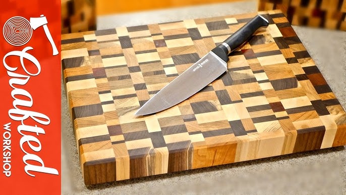 A Ridiculously Thick Cutting Board Out of Scraps! 