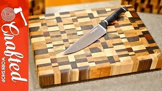 End Grain Cutting Boards from Scrap Wood How-To