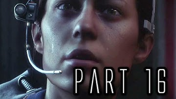 Alien Isolation Walkthrough Gameplay Part 16 - Server Farm - (Xbox Series X)