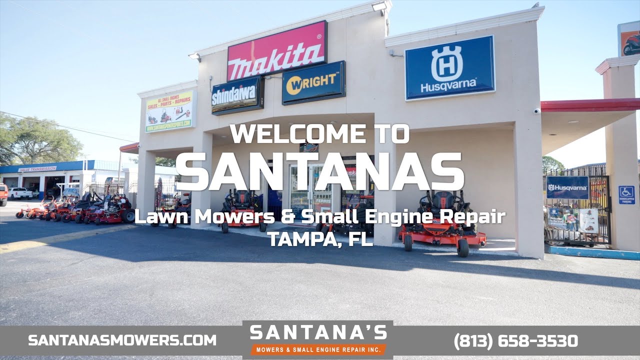 Welcome to Santanas Mowers and Small Engine Repair - Lawn Mower Sales and Service in Tampa Florida