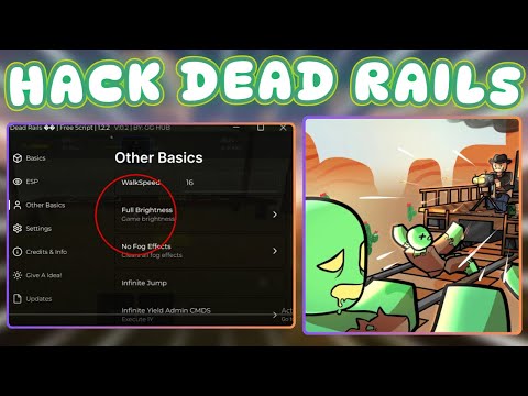 Cách Hack Dead Rails Trên Điện Thoại Collect Items, Aim | Script Hack Dead Rails