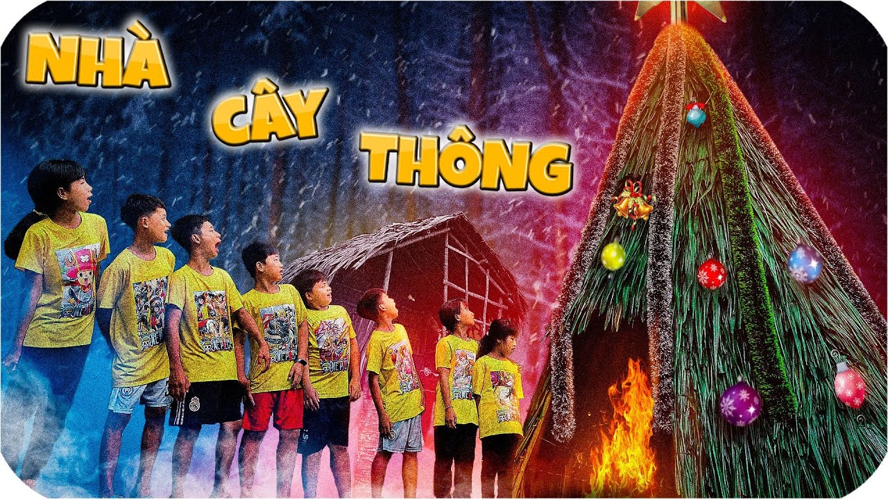 Tony | Thử Thách Làm Nhà Cây Thông Cao 5 Mét