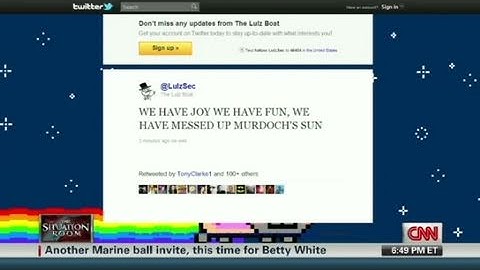 CNN: Computer hackers, LulzSec, attack 