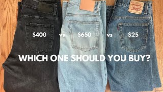 Celebrity $650 vs $400 vs $25 Jeans: Acne Studios, Our Legacy, or Vintage Levi's—Which is Best? Profile