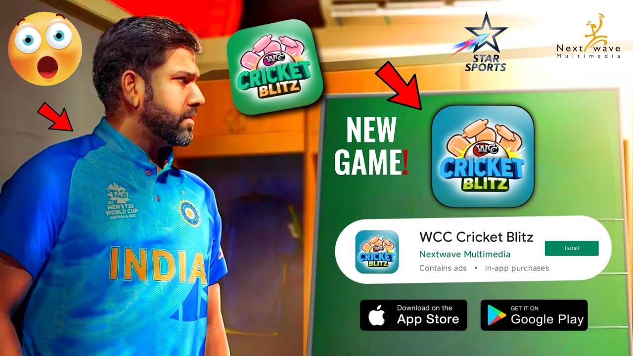 RC22 / WCC3 shocked ? new Game! Wcc Cricket Blitz Android & iOS by Nextwave Multimedia finally!