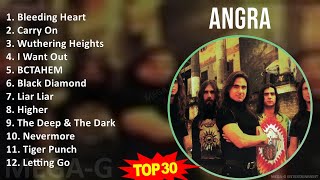 A N G R A Mix Grandes Éxitos ~ 1990S Music ~ Top Art Rock, Neo-Prog, Heavy Metal, Hard Rock Music