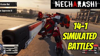 14-1 Simulated Battles | Mecharashi 