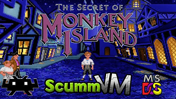 The Secret of Monkey Island (DOS) ScummVM Talkie Edition Longplay