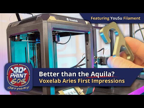 Better than Aquila? Voxelab Aries - Unboxing and First Impressions