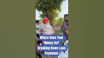 Loan Repayment Explained: Principal & Interest Breakdown #loanrepayment #loans