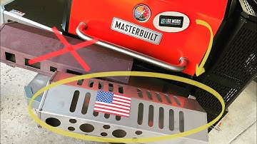Masterbuilt Gravity Series / Super Sear Heat Manifold Modification! /  USA Made Stainless Steel!