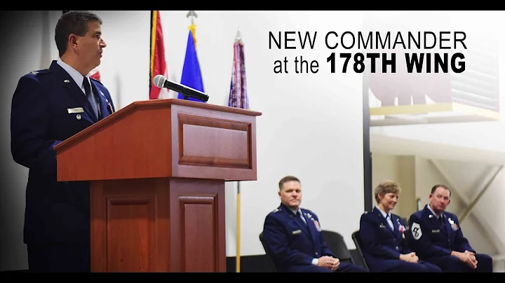 New commander at the 178th Wing