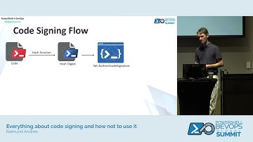 PowerShell Summit 2025 - Everything about code signing and how not to use it by Raimund Andree