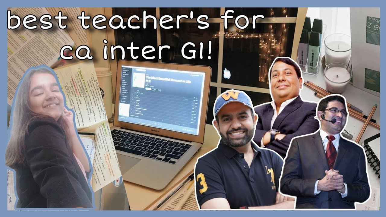 My CA Intermediate Group1 faculties/classes | honest review
